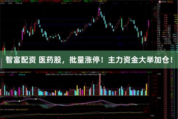 智富配资 医药股，批量涨停！主力资金大举加仓！
