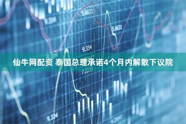 仙牛网配资 泰国总理承诺4个月内解散下议院